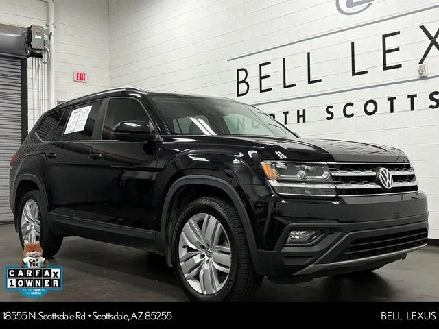 Used 2019 Black Volkswagen 3.6L V6 SE image 1