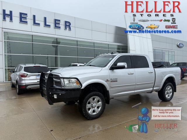 Used 2018 Bright Silver Clearcoat Metallic Ram Laramie image 1