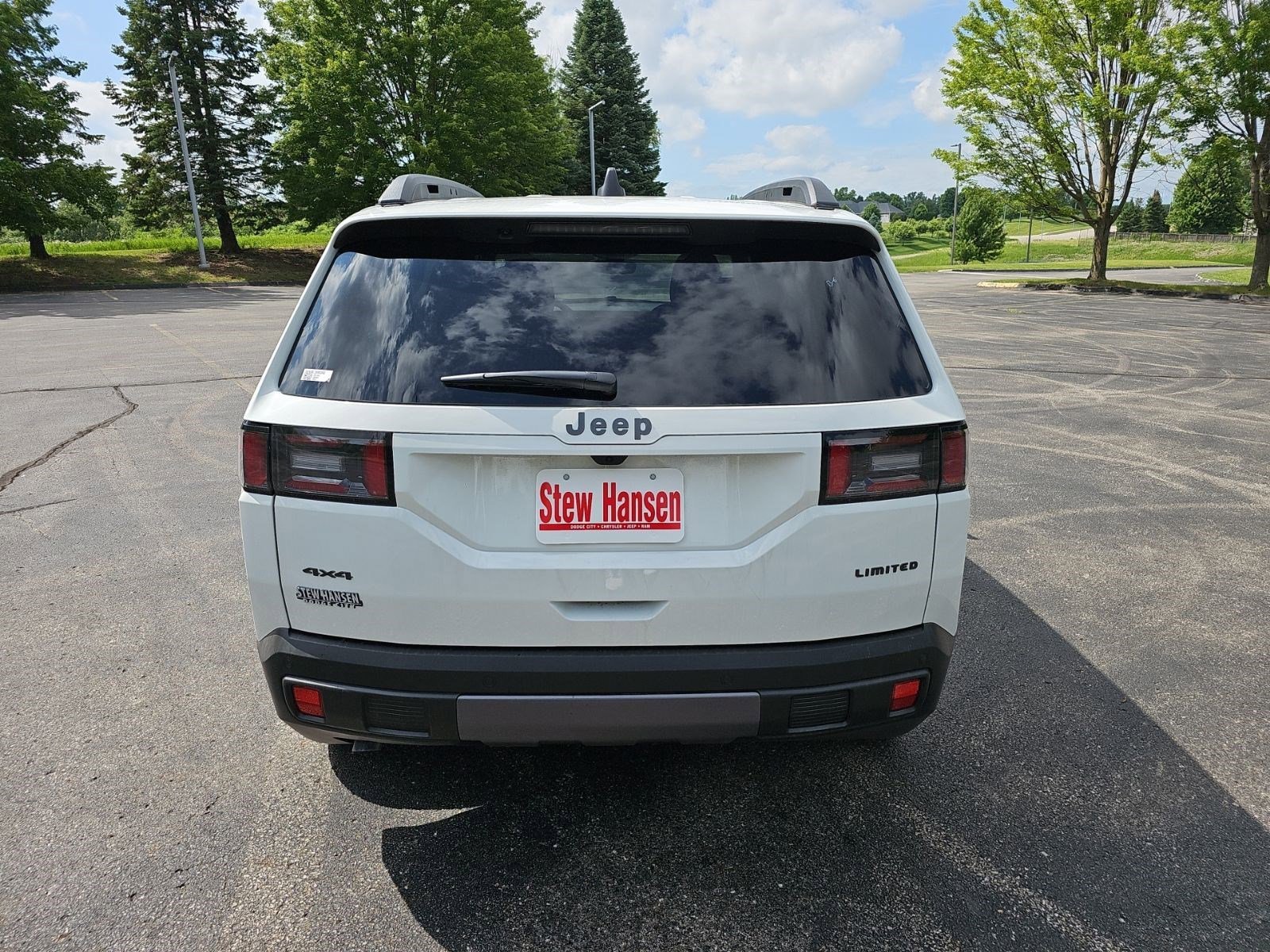 New 2026 Bright White Clearcoat Jeep Limited image 4