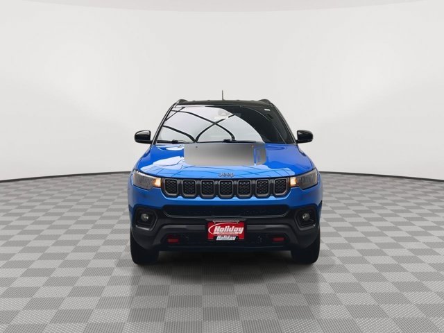 Used 2023 Laser Blue Pearlcoat Jeep Trailhawk image 30