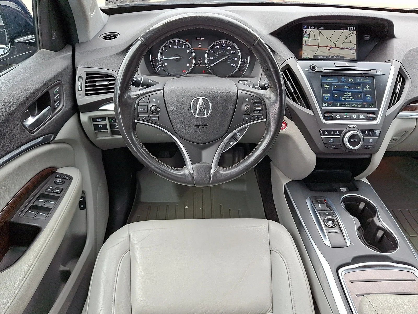 Used 2017 Fathom Blue Pearl Acura w/Technology Pkg image 11