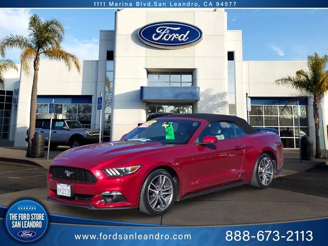 2016 Ford Mustang EcoBoost Convertible Premium's photo