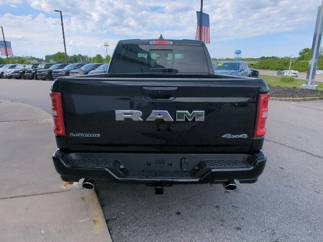 New 2026 Diamond Black Crystal Pearl-Coat Exterior Paint RAM Laramie image 41