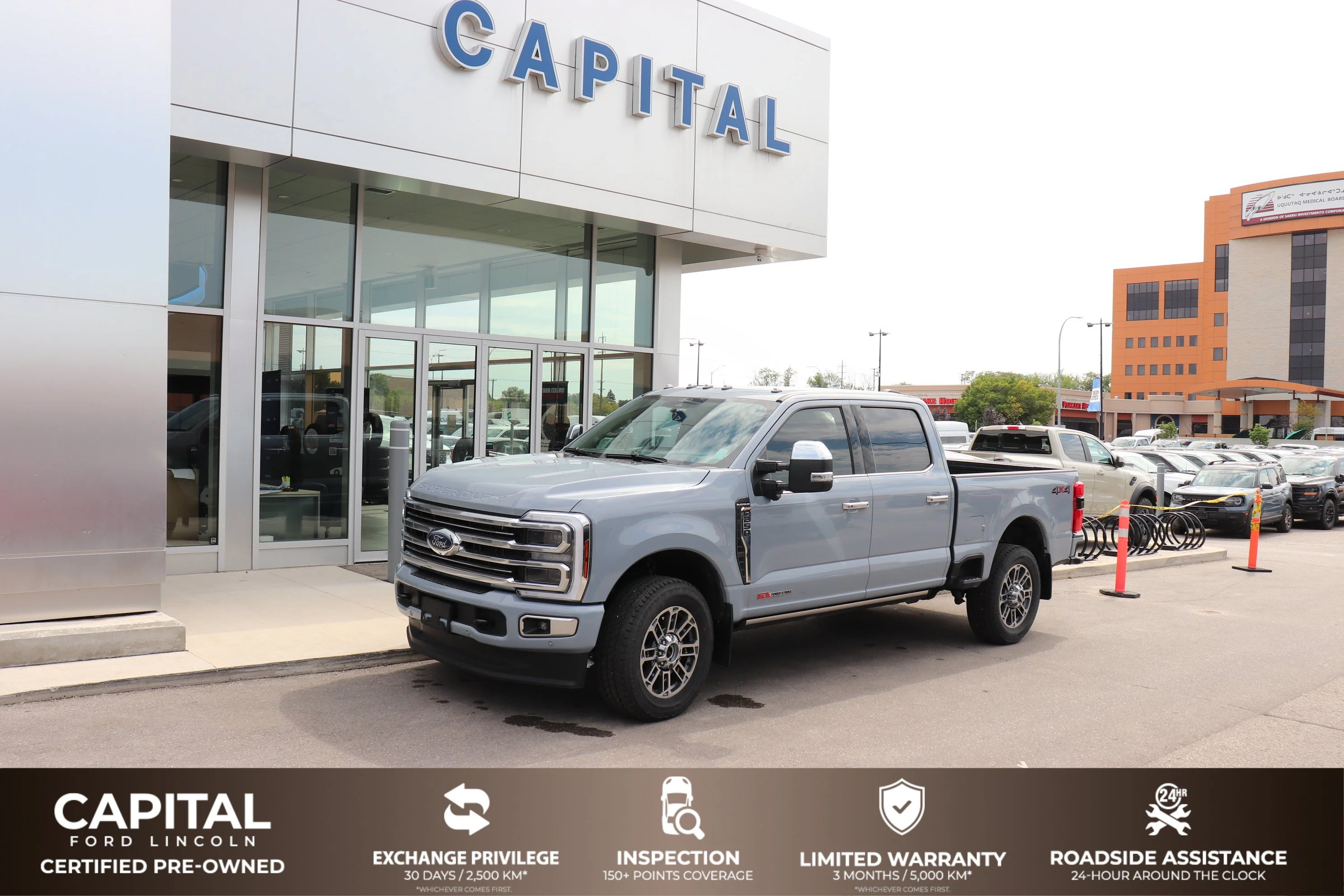Used 2025 Gray Ford PLATINUM 160 WB STYLESIDE Crew Cab 6.75
