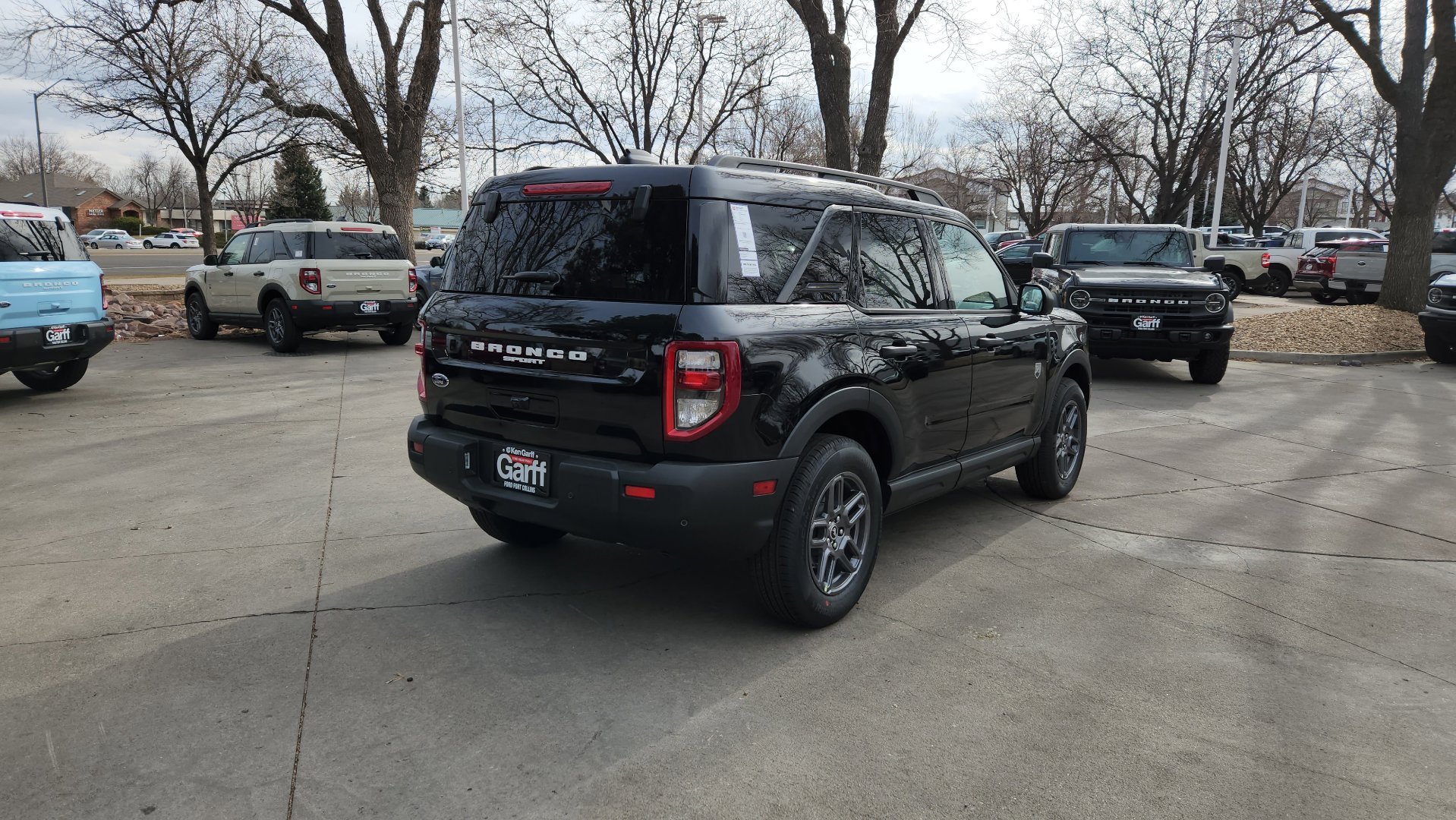 New 2025 Shadow Black Ford Big Bend image 13
