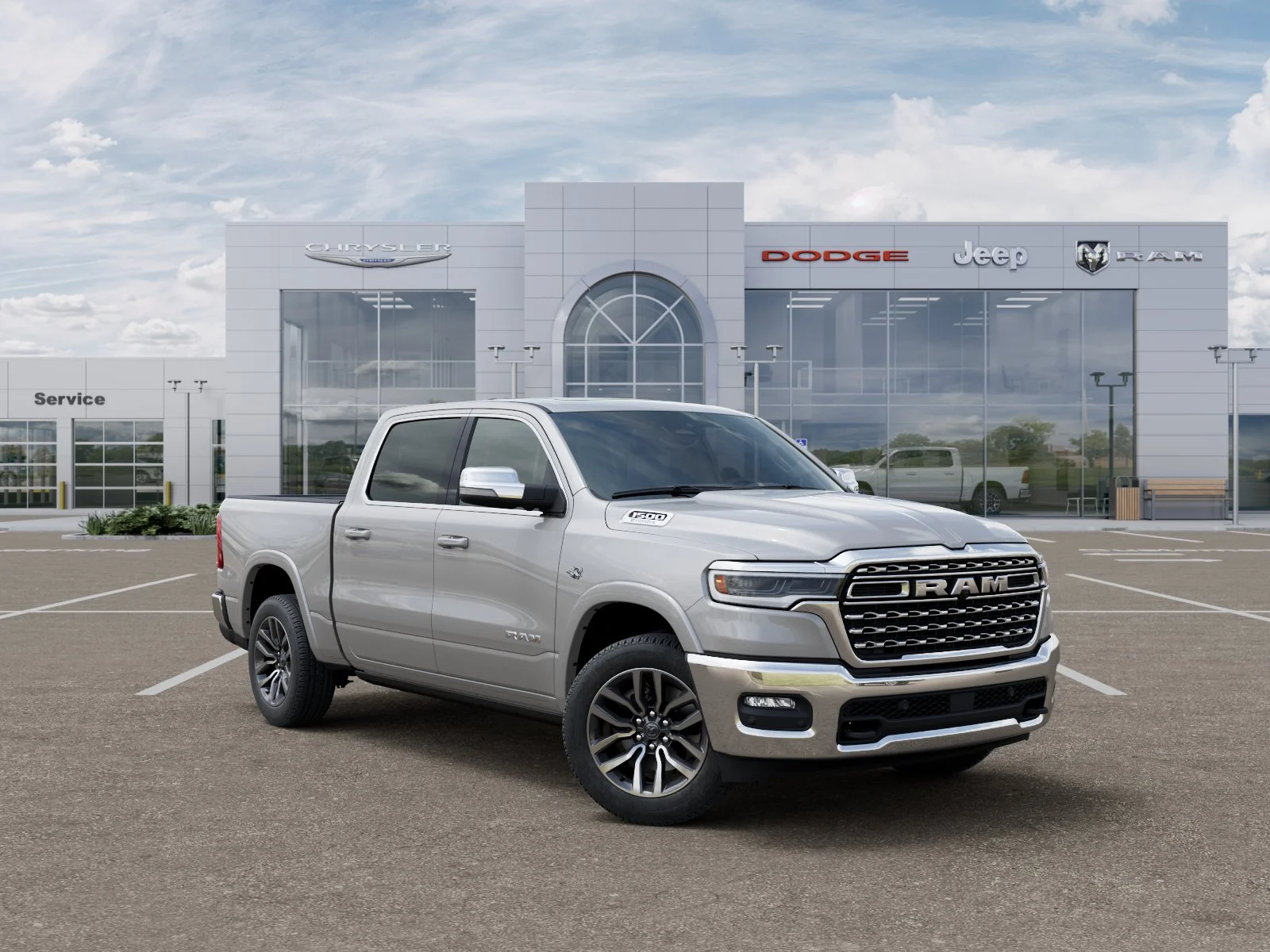 New 2026 Silver Zynith Exterior Paint RAM Limited Longhorn image 50