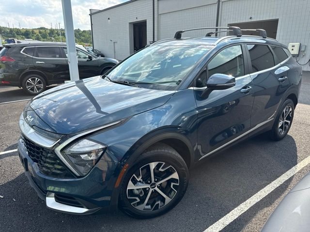 Used 2023 Blue Kia EX image 1