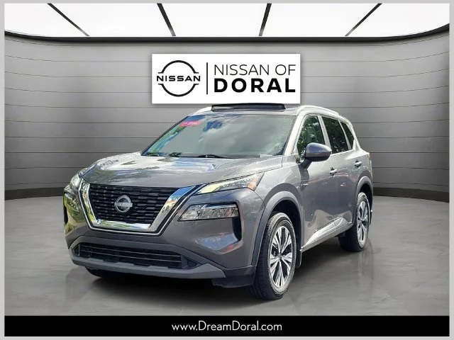 Certified Used 2023 Gray Nissan SV image 1