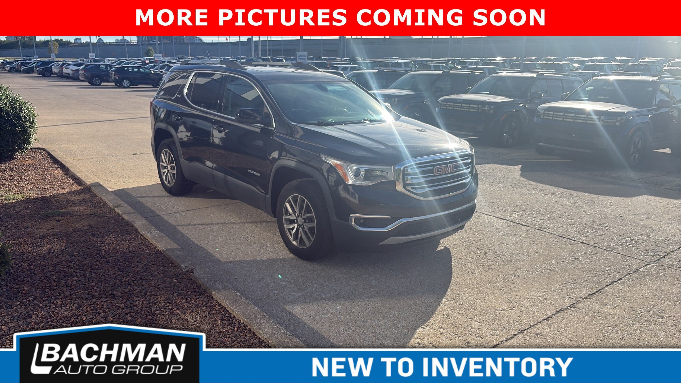 Used 2019 Ebony Twilight Metallic GMC SLE image 2