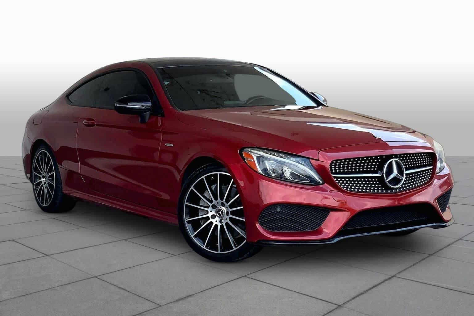 Used 2018 designo Cardinal Red Metallic Mercedes-Benz C 300 image 3