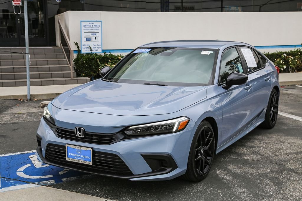 Certified Used 2024 Sonic Gray Pearl Honda 2.0L 4D SPORT image 3