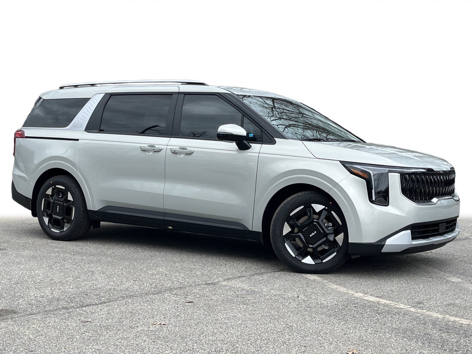 New 2026 Ivory Silver Kia EX image 2