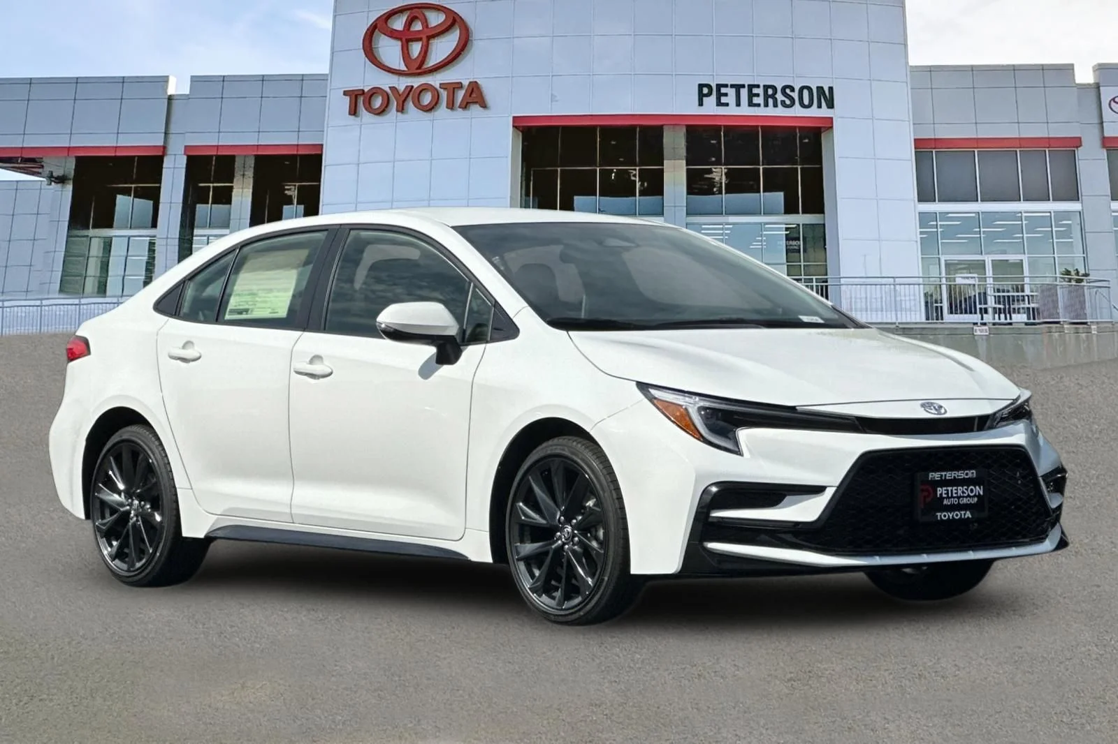 New 2026 White Toyota SE image 2