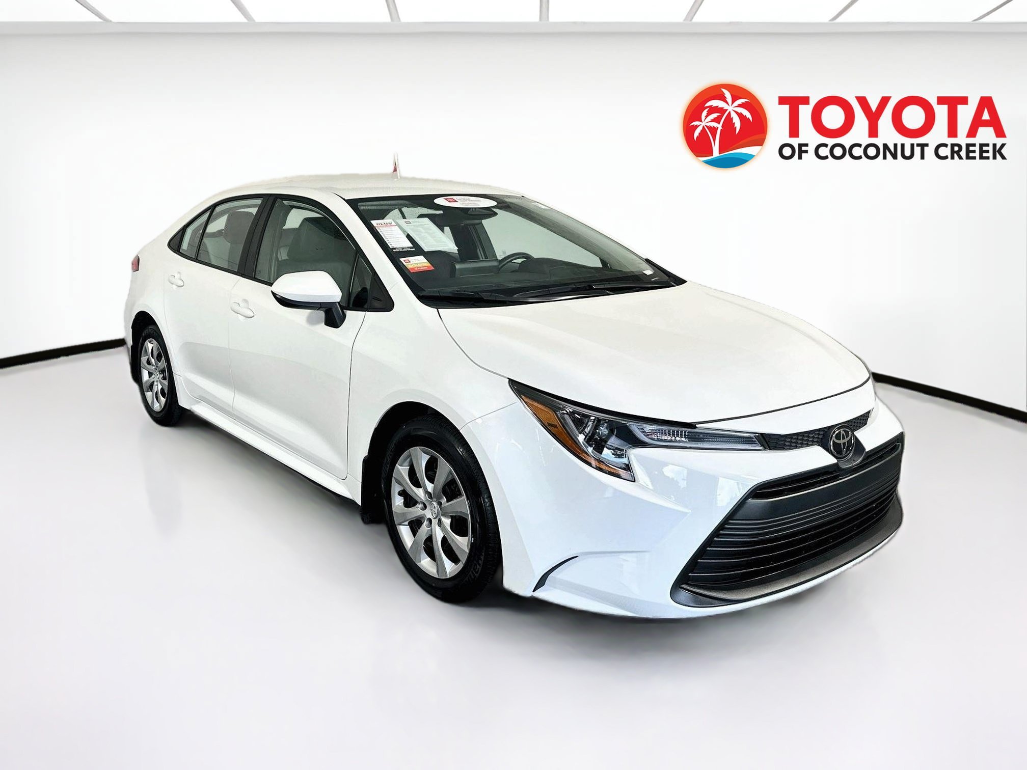 Certified Used 2025 Ice Toyota LE image 1