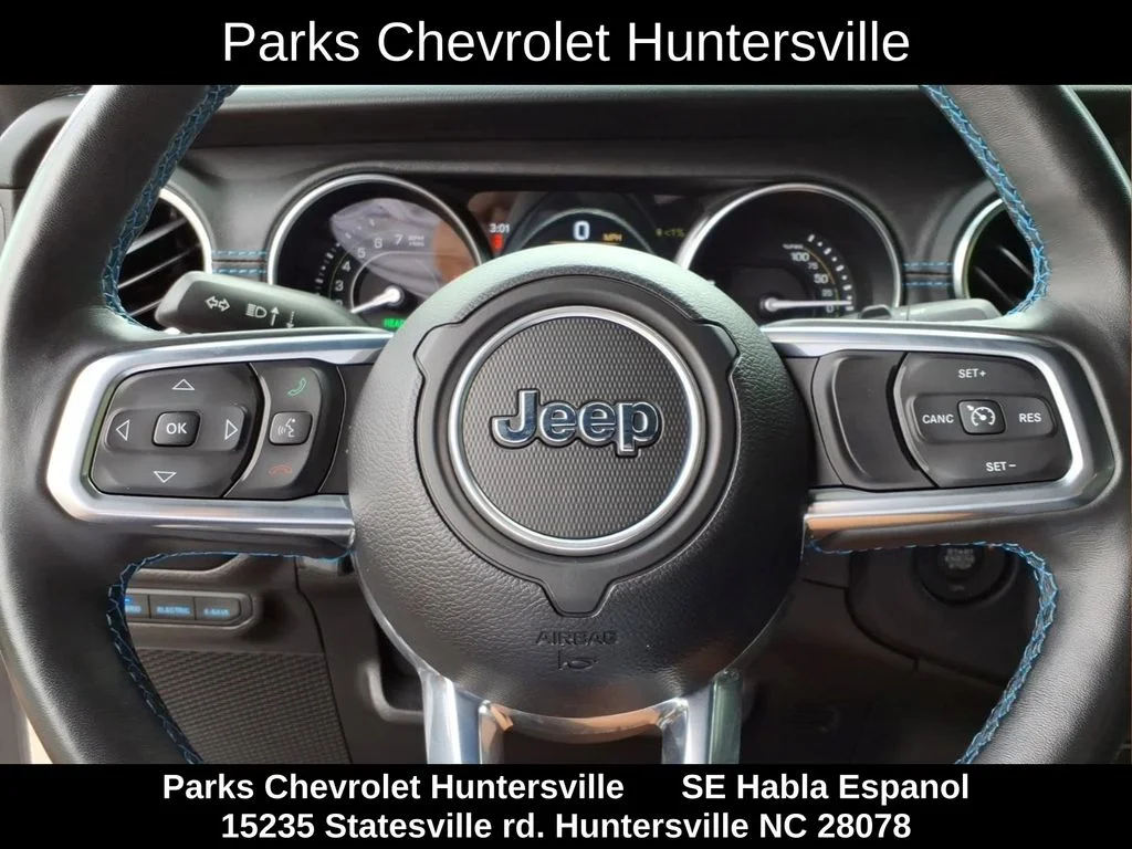 Certified Used 2023 Silver Jeep Rubicon 4xe image 13