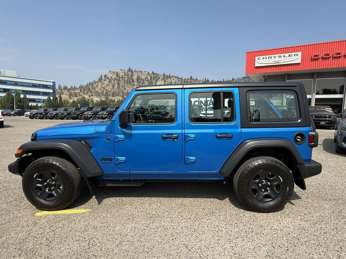 New 2026 Blue Jeep Sport image 3