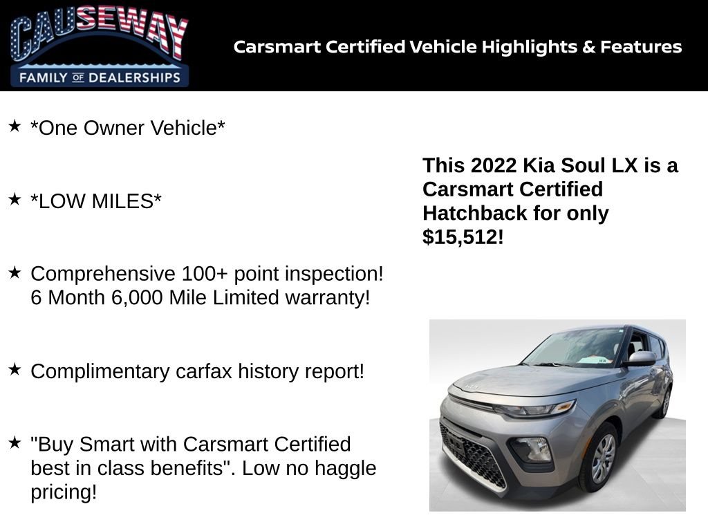 Used 2022 Gray Kia LX image 2
