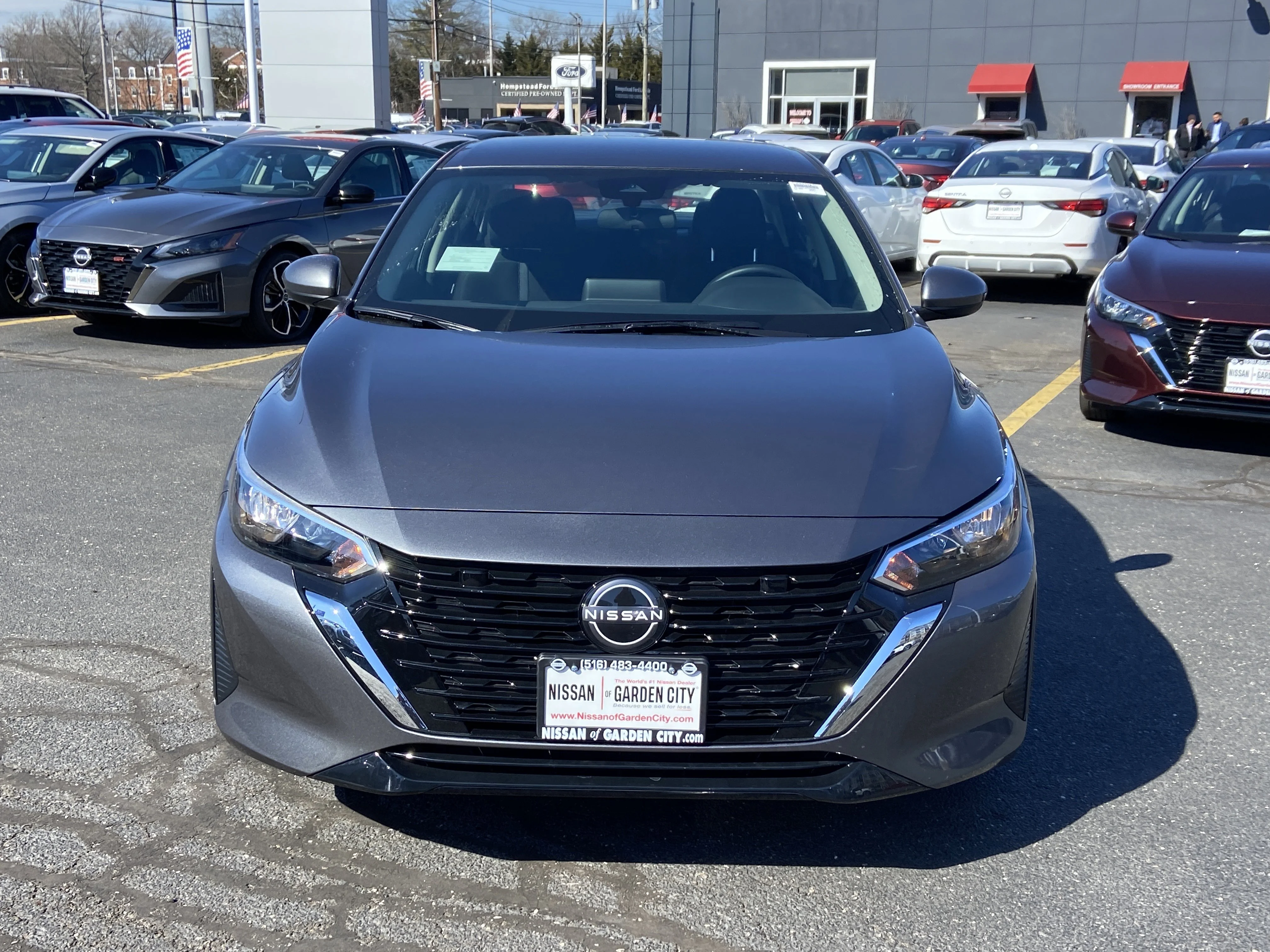 New 2025 Gun Metallic Nissan SV image 2