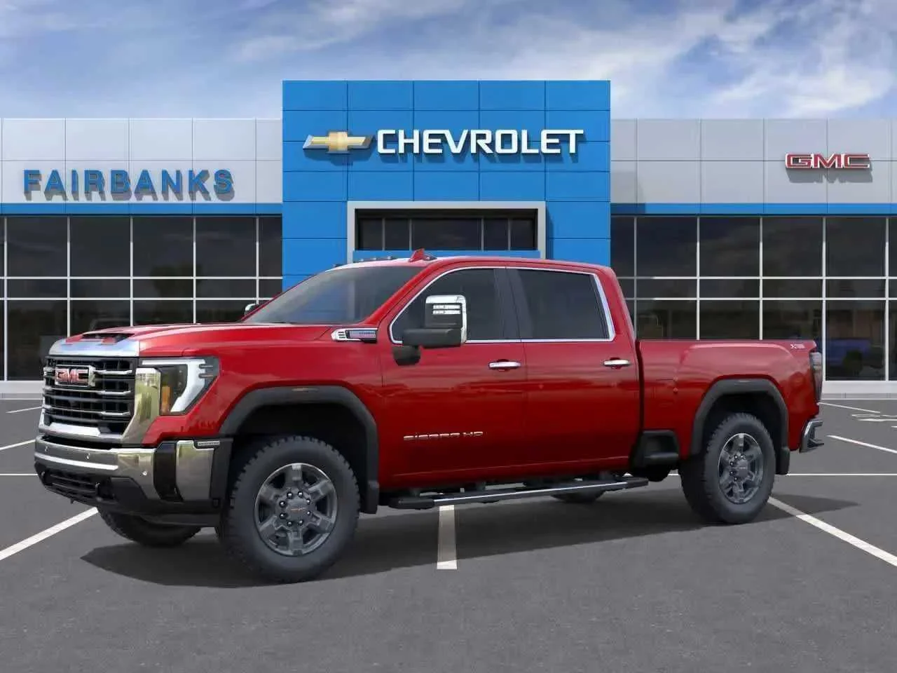 New 2026 Volcanic Red Tintcoat GMC SLT image 24