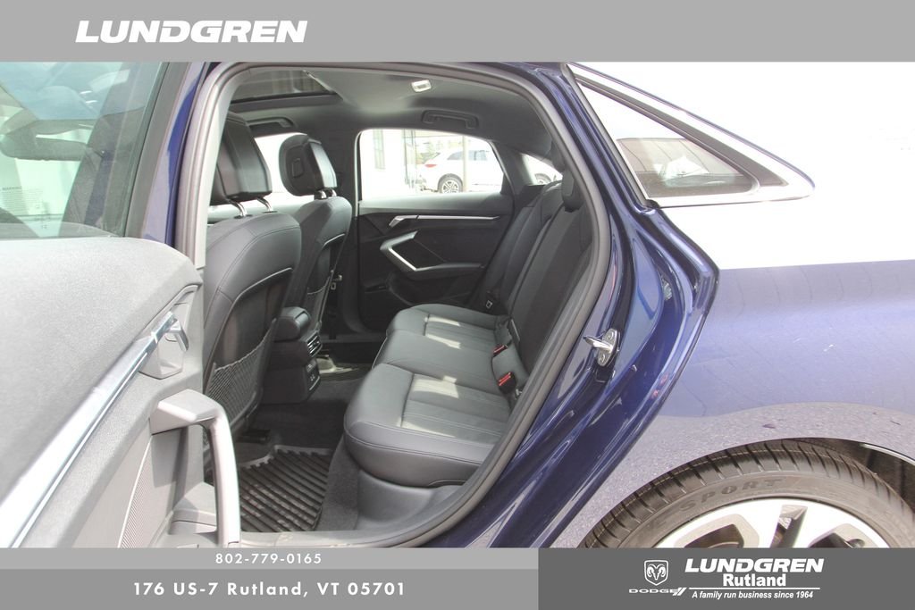 Used 2025 Blue Audi 40 Premium Plus image 36