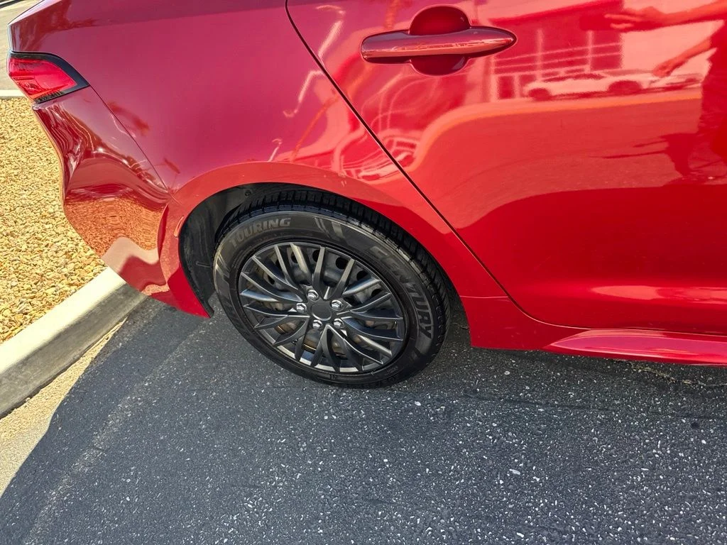 Used 2021 Red Toyota LE image 23
