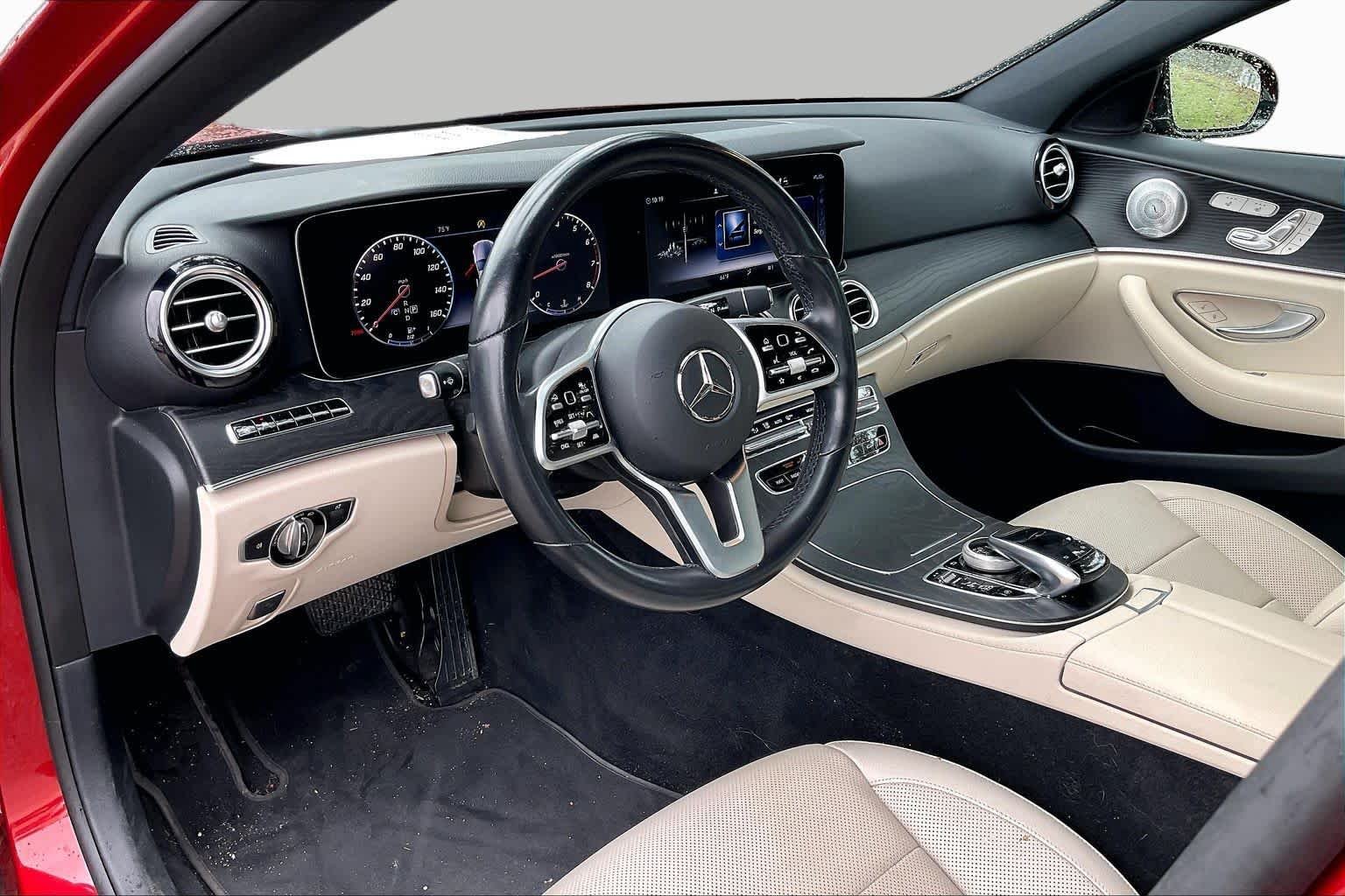 Used 2020 designo Cardinal Red Metallic Mercedes-Benz E 350 image 17