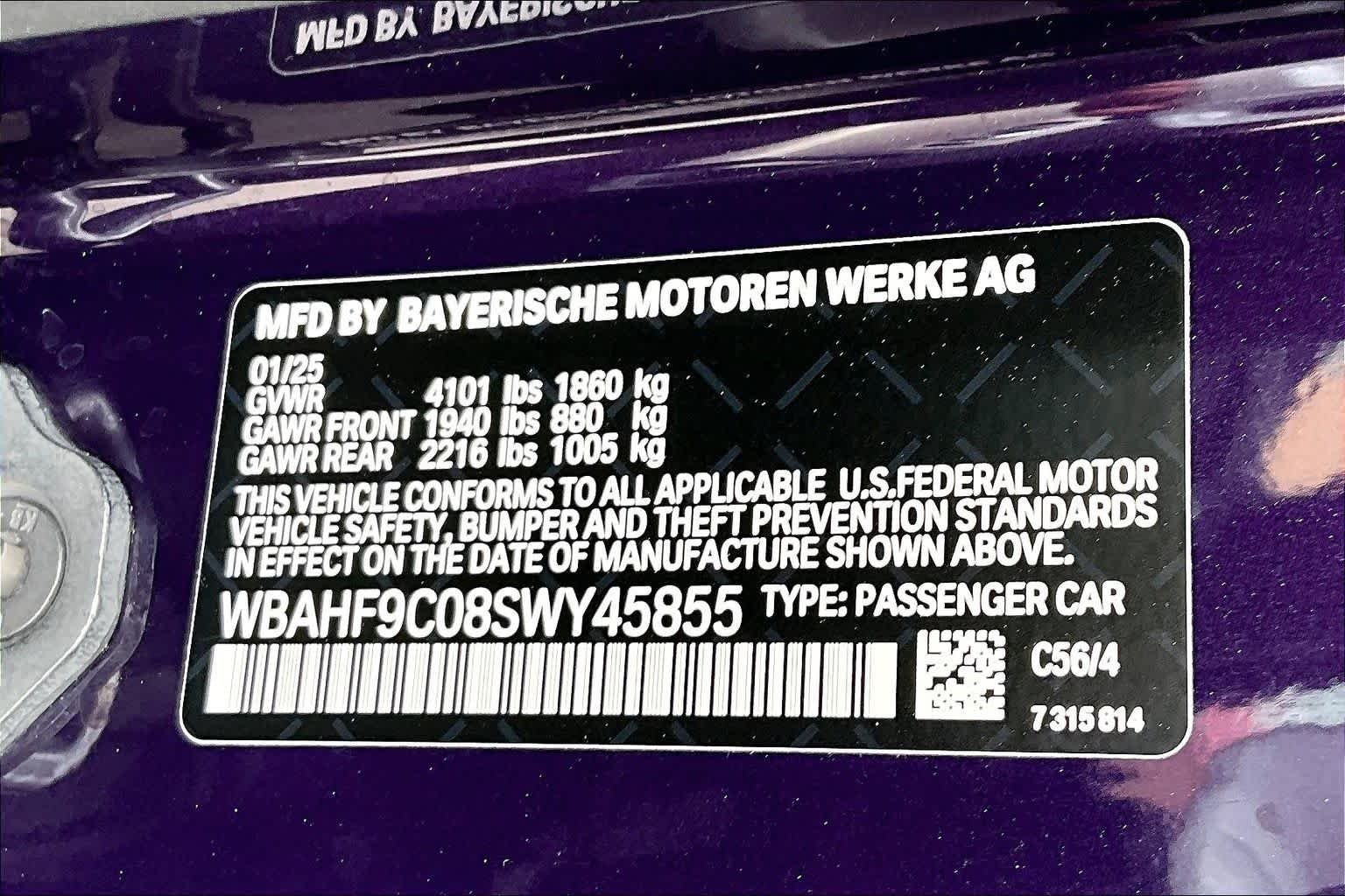 Certified Used 2025 Thundernight Metallic BMW M40i image 34