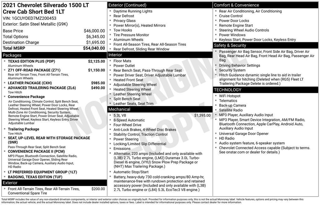 Certified Used 2021 SATIN STEEL METALLIC Chevrolet LT image 5