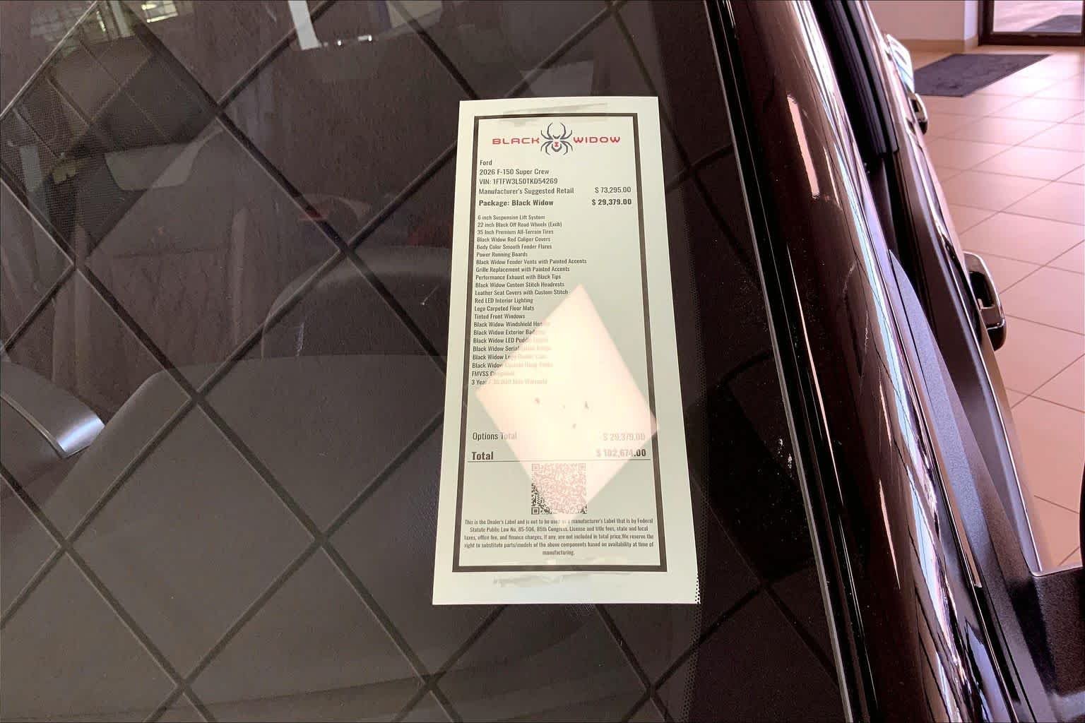 New 2026 Agate Black Metallic Ford XLT image 22