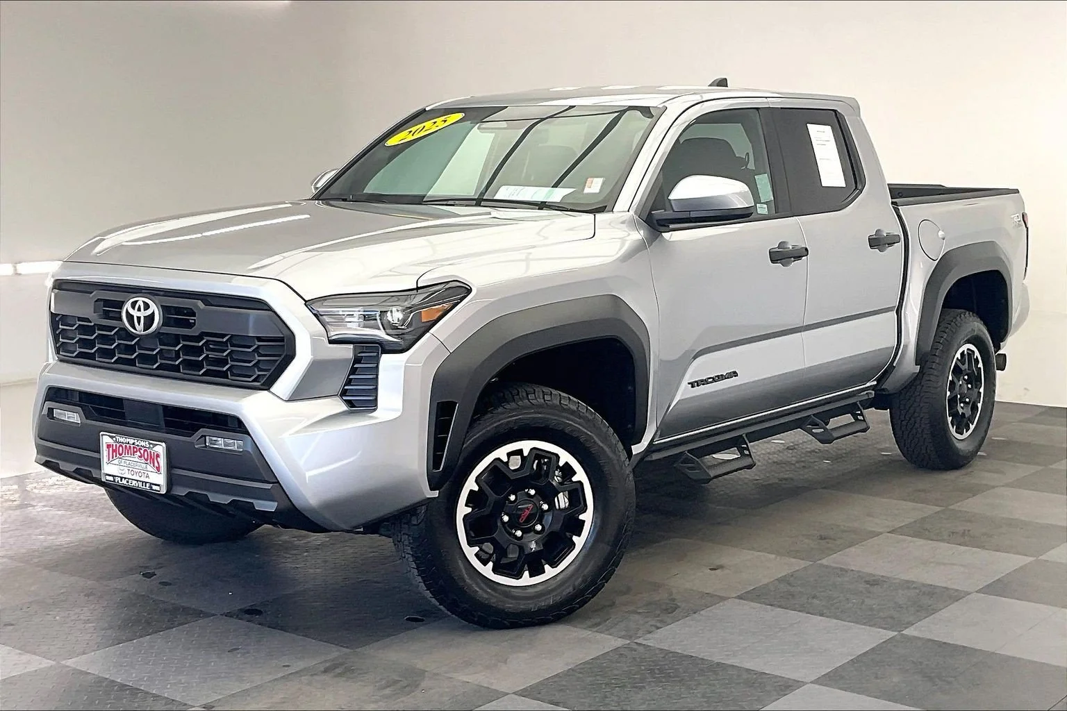 Used 2025 Celestial Silver Metallic Toyota TRD Off-Road image 12