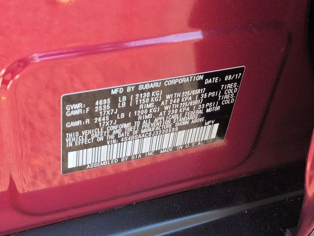 Used 2018 Crimson Red Pearl Subaru 2.5i image 32