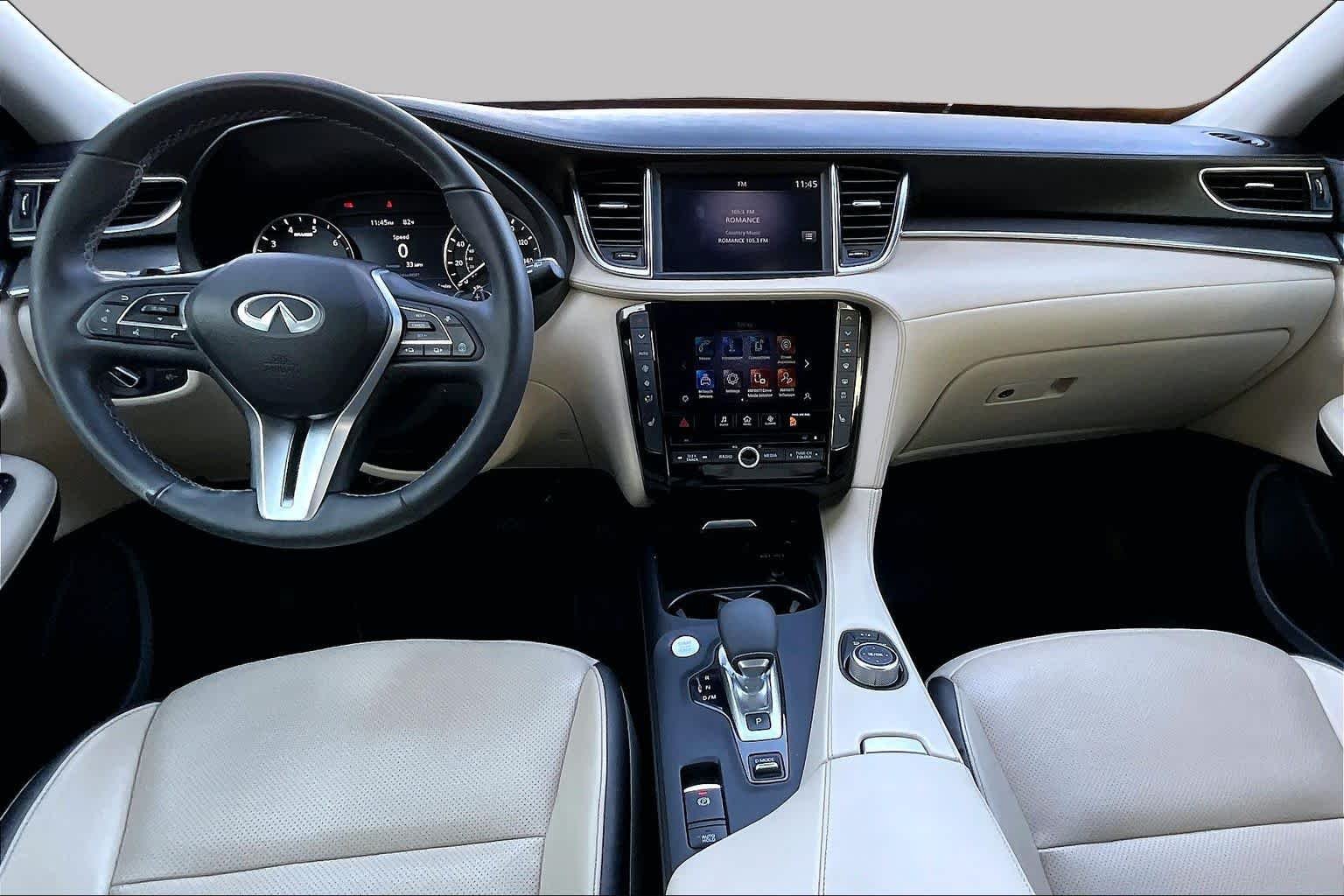 Used 2022 Black Obsidian INFINITI LUXE image 16