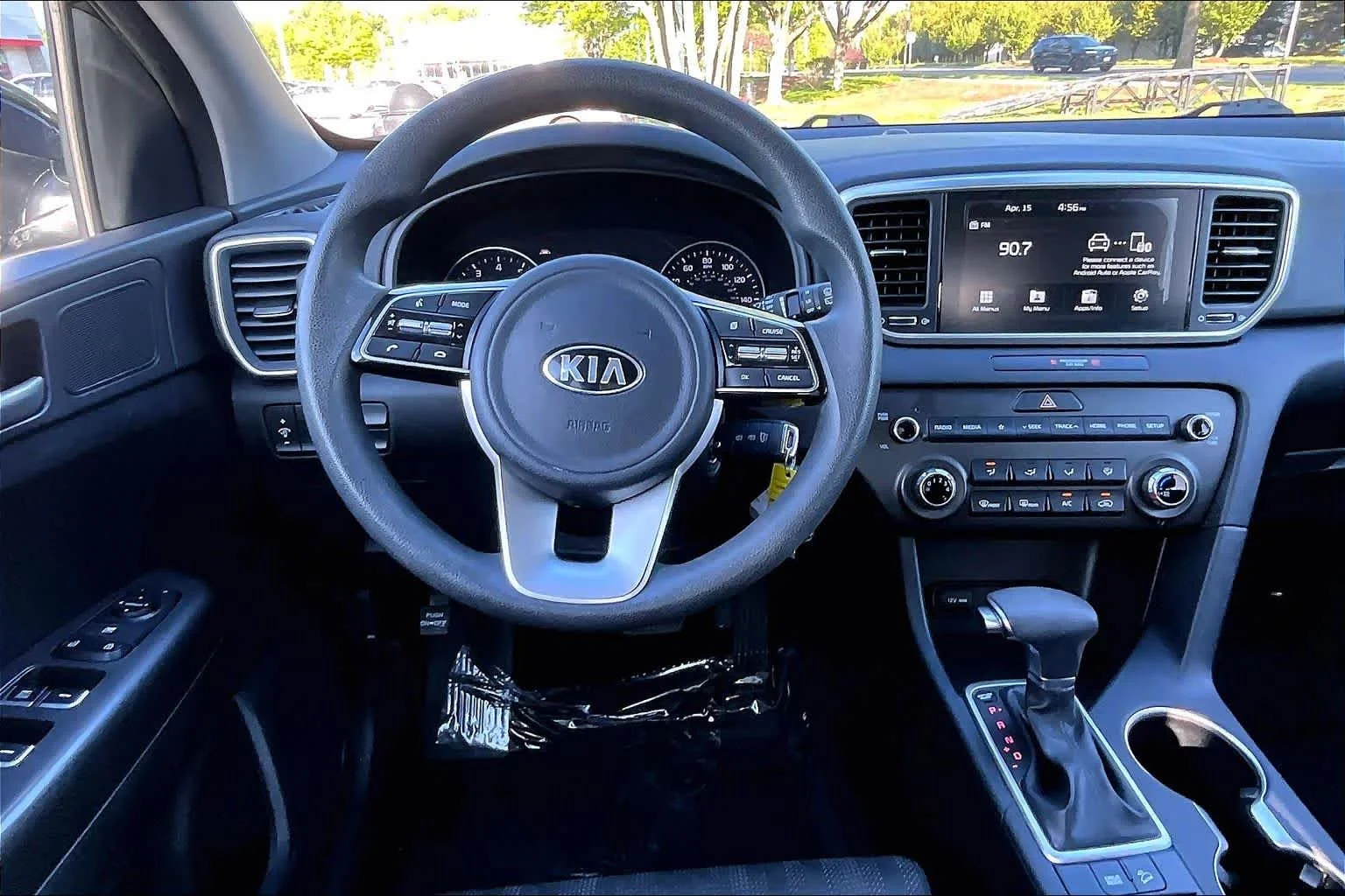Certified Used 2020 Black Cherry Pearl Kia LX image 8