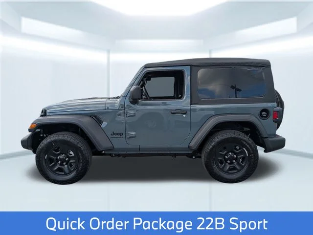 New 2026 Gray Jeep Sport image 2