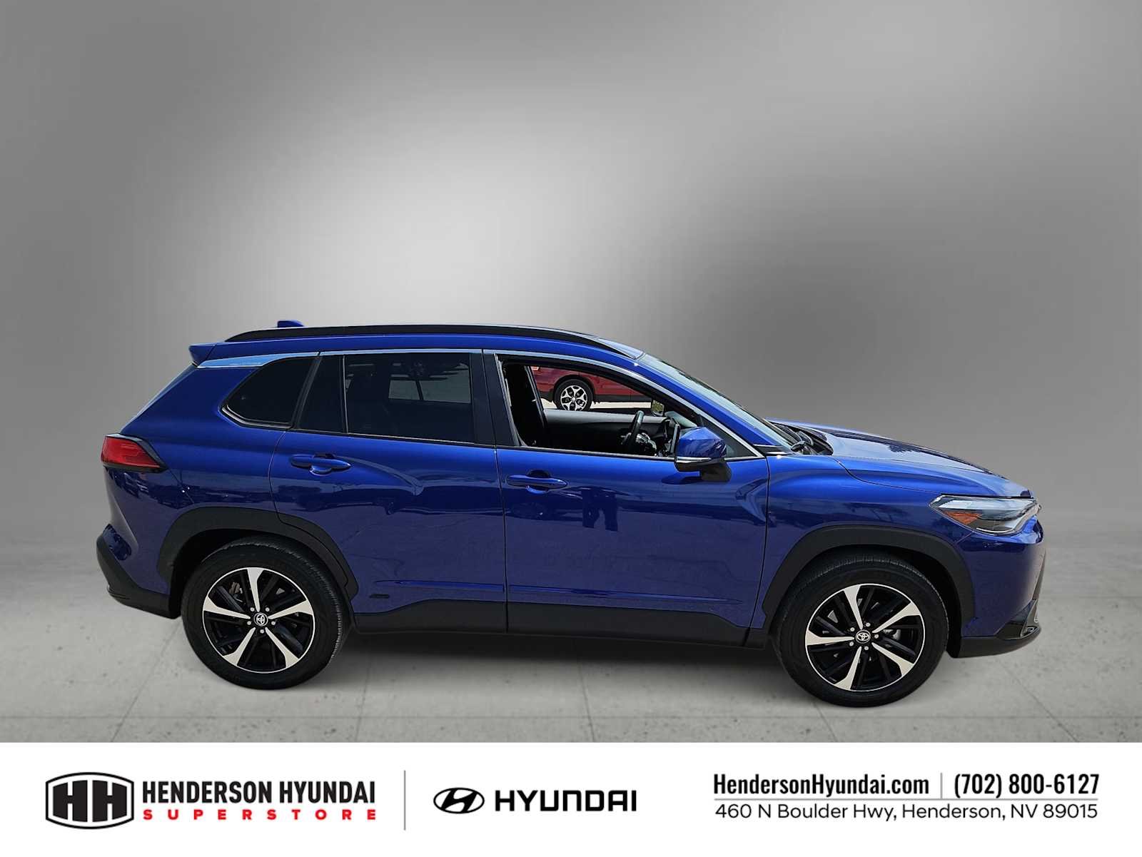 Used 2023 Blue Crush Metallic Toyota Hybrid XSE image 9