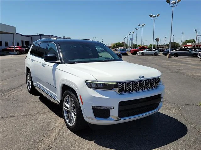 Used 2023 Bright White Clearcoat Jeep Summit 4x4 image 5