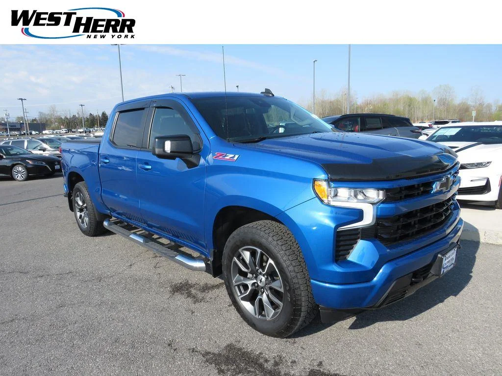 Used 2023 Glacier Blue Metallic Chevrolet RST image 1