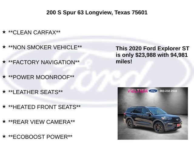 Used 2020 Black Ford ST image 5