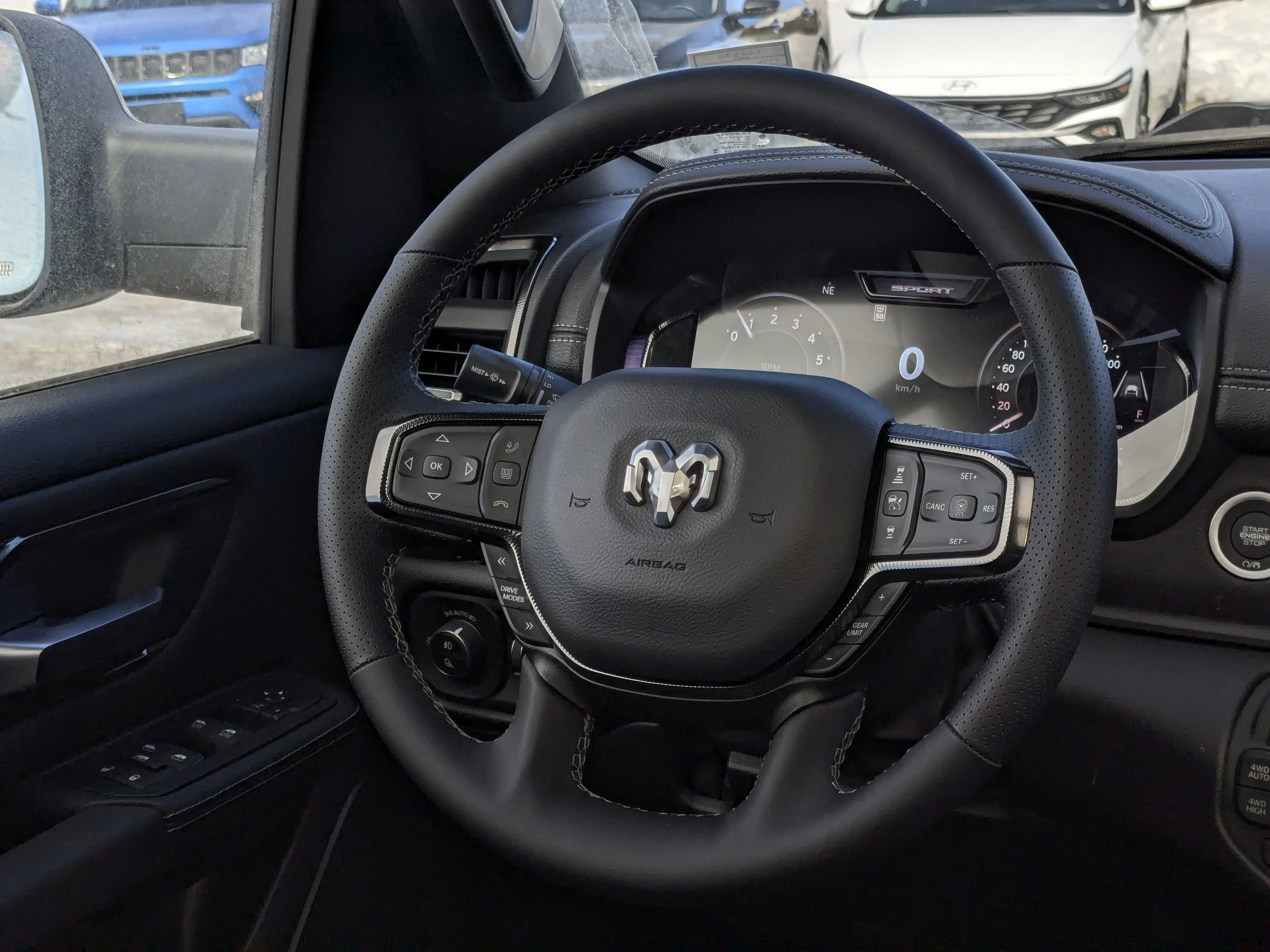 New 2026 Black RAM Sport - Panoramic Sunroof - Sport Performance Hood - Hurricane Turbo - 3.92 Axle & More! image 17