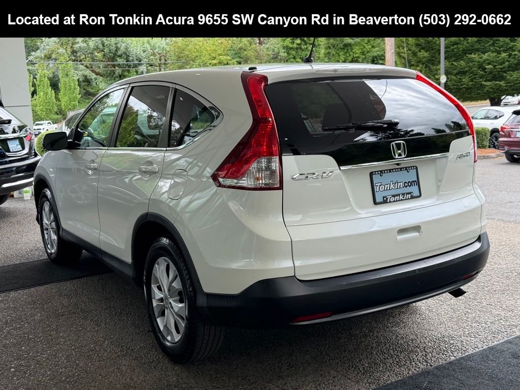 Used 2014 White Diamond Pearl Honda EX image 5