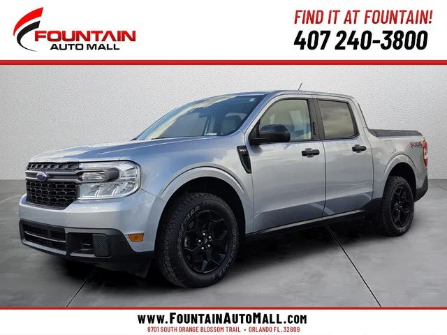 Used 2022 Silver Ford XLT image 1