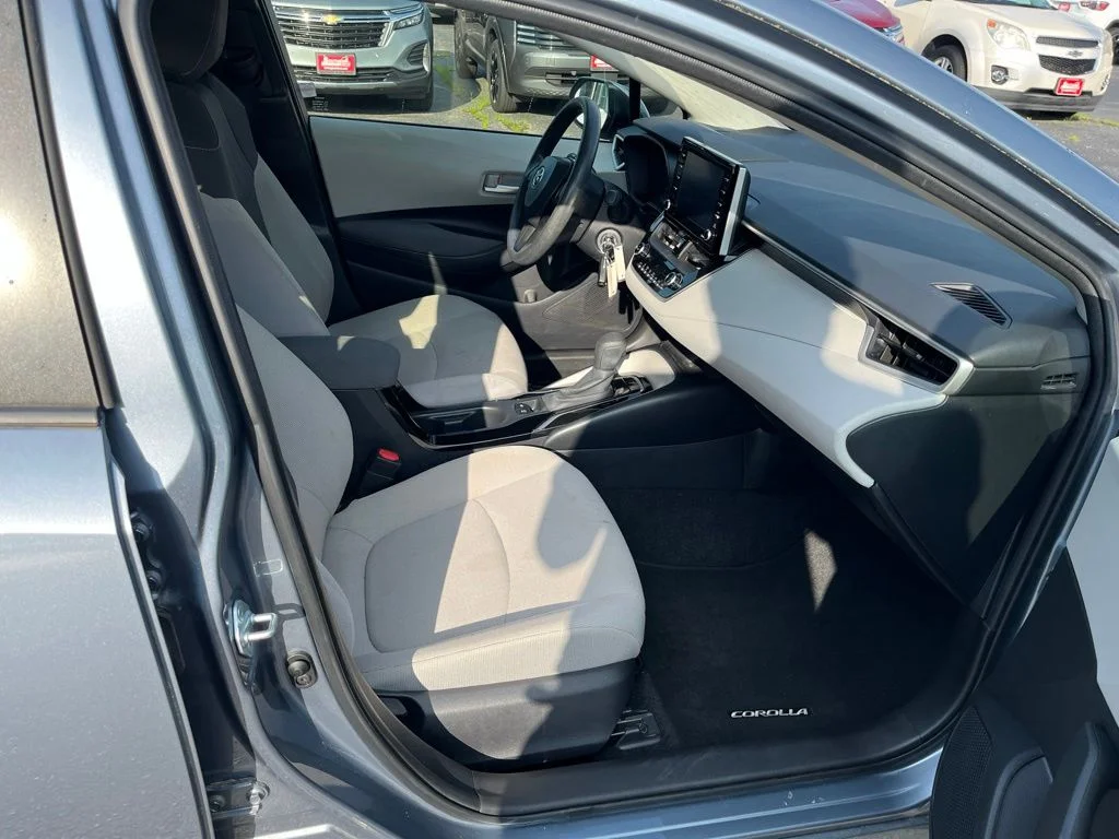 Used 2021 Blue Toyota LE image 40