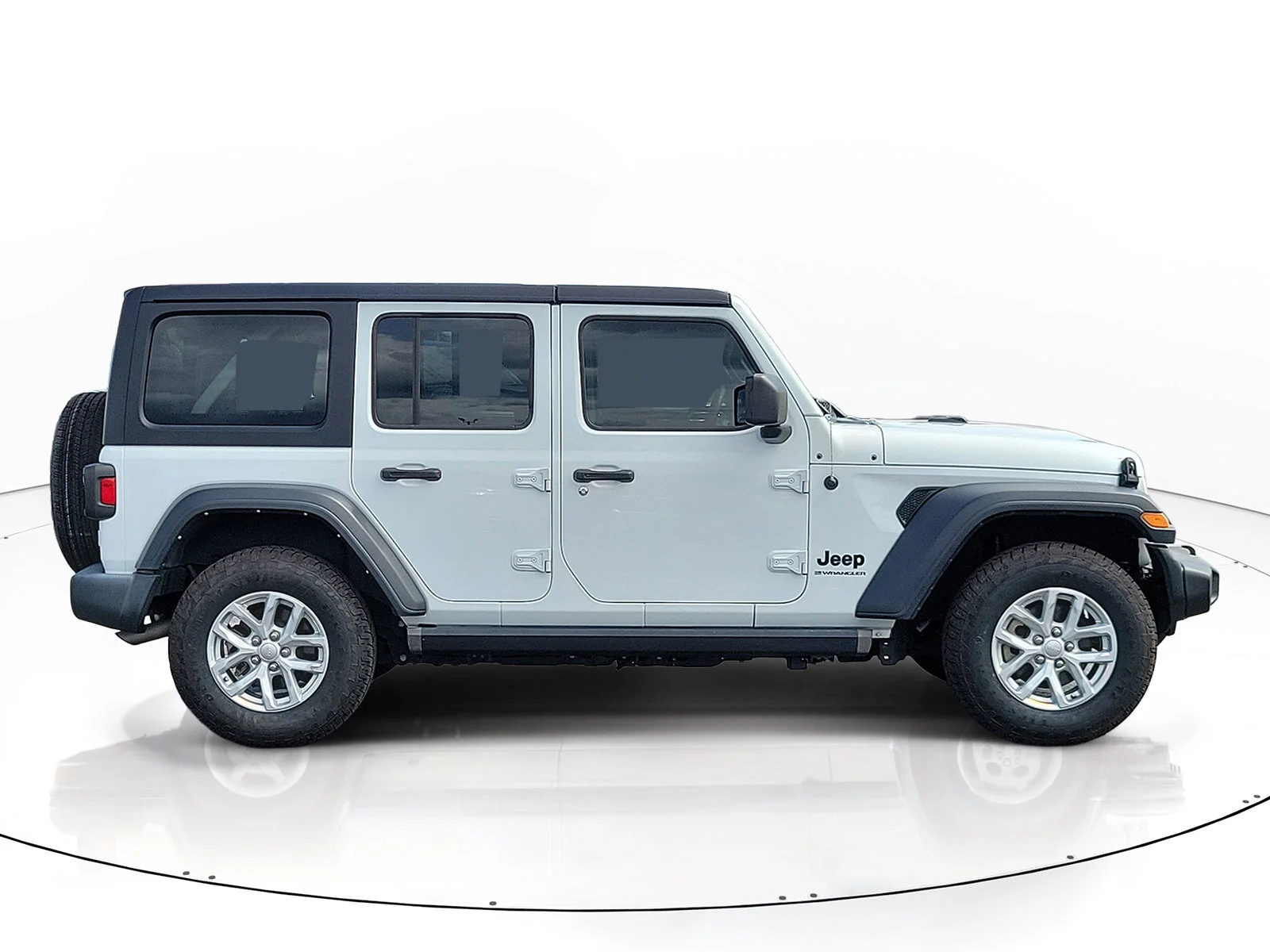 Used 2023 Bright White Clearcoat Jeep Sport S image 4