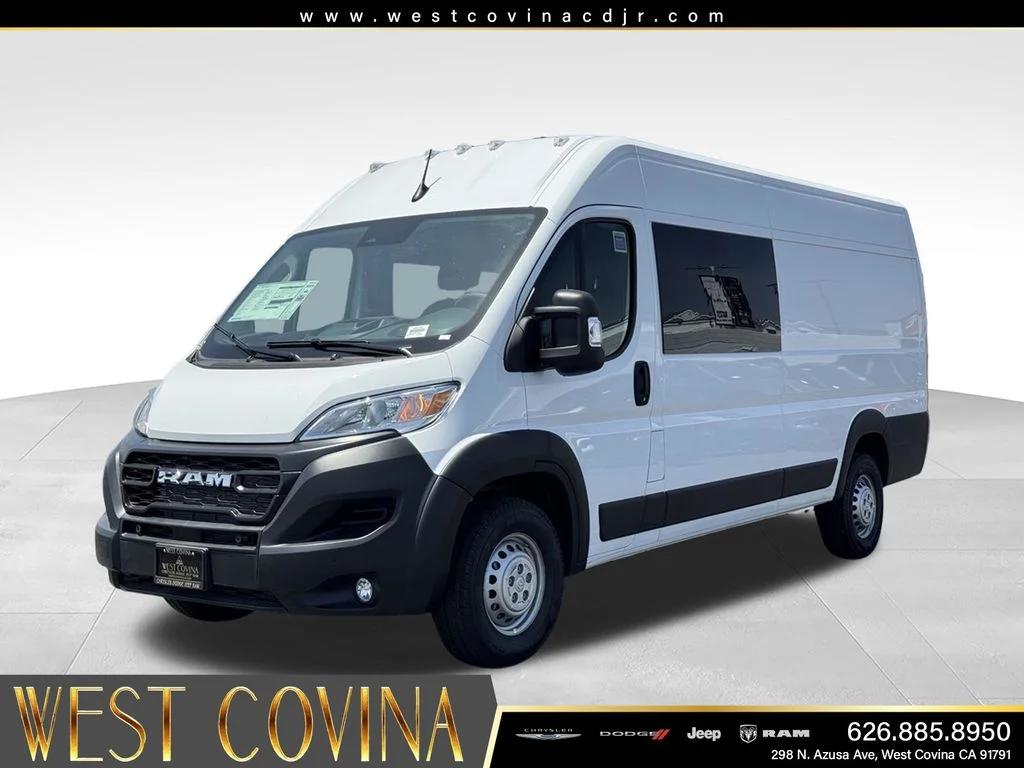 New 2026 Bright White Clear-Coat Exterior Paint RAM High Roof image 2