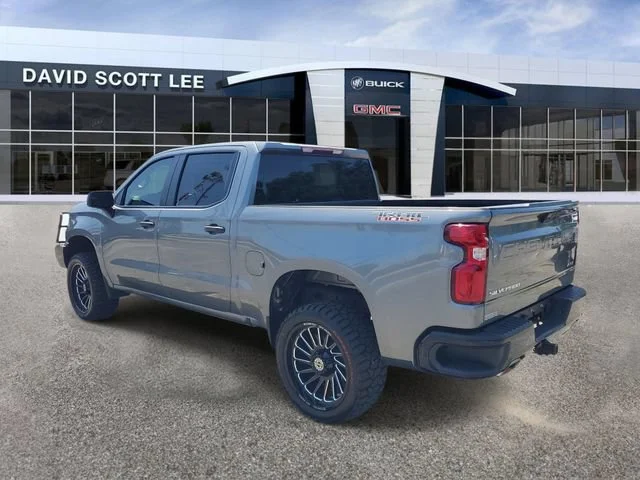 Used 2021 SATIN STEEL METALLIC Chevrolet Custom Trail Boss image 3
