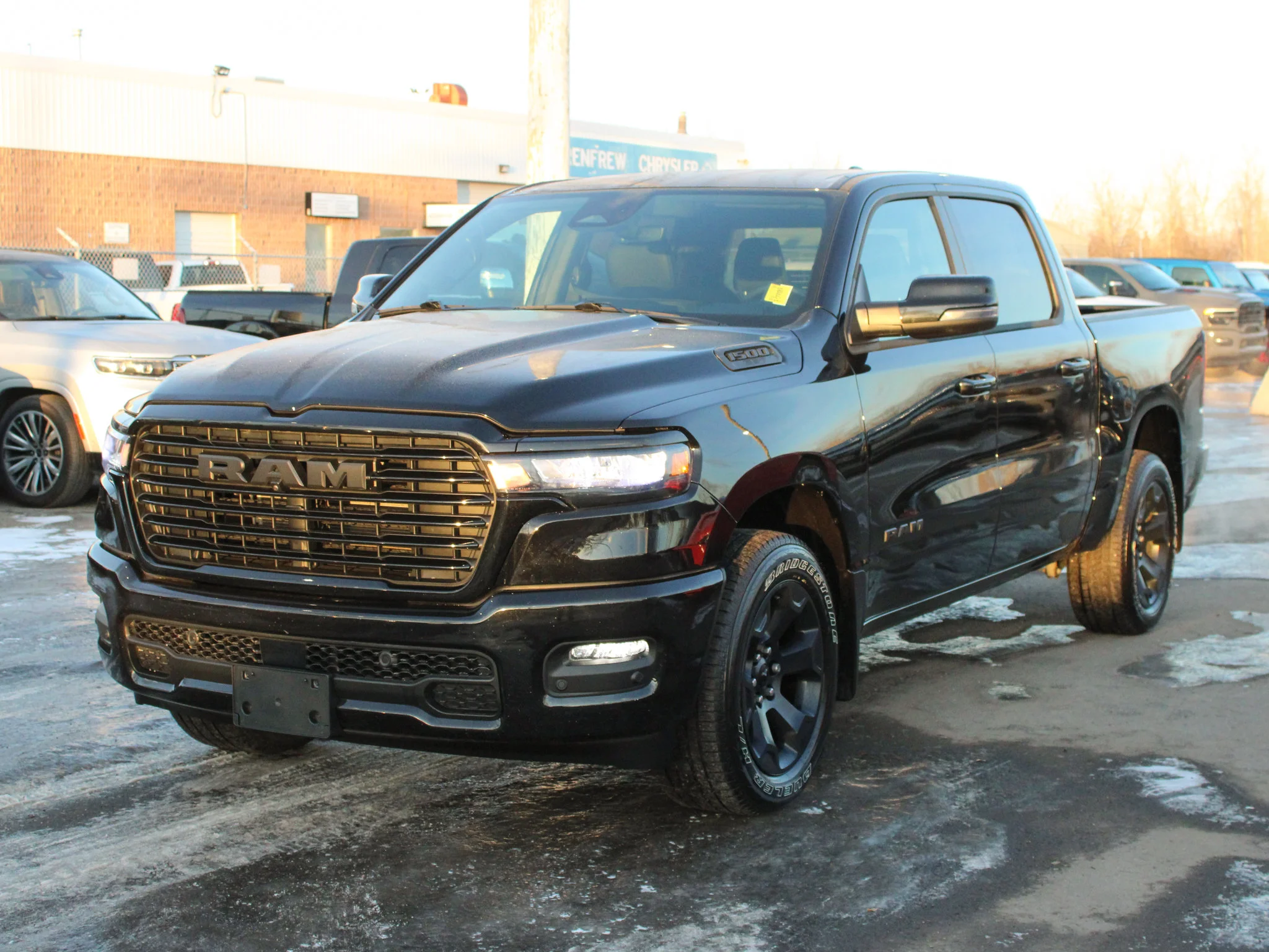 Certified Used 2025 Black RAM Sport * No Accidents | Heated Seats | 360 View Camera | Navigation | One Owner | Twin-Turbo | Alpine image 11