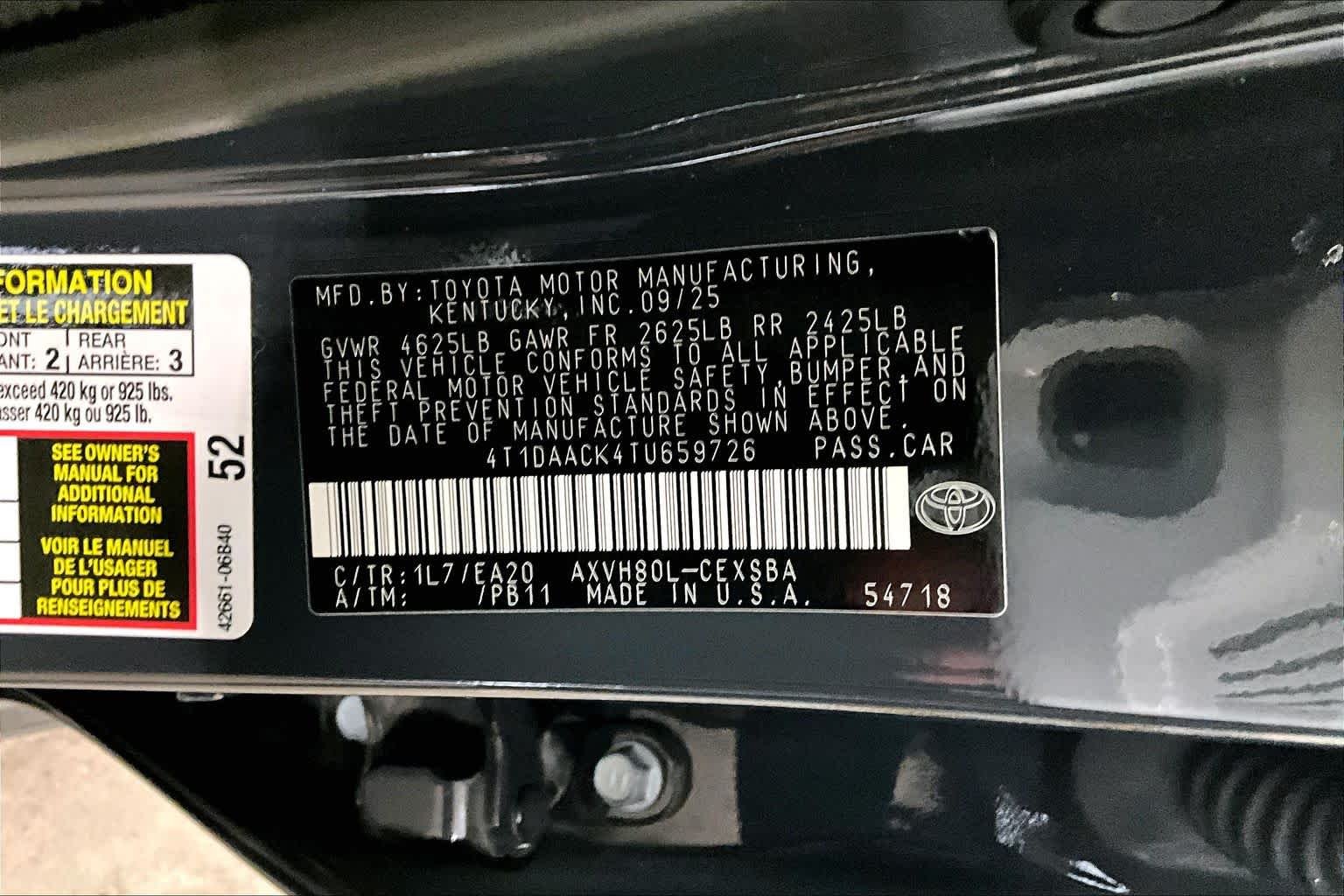 Used 2026 UNDERGROUND Toyota SE image 31