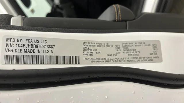 New 2026 Bright White Clearcoat Jeep Limited image 38