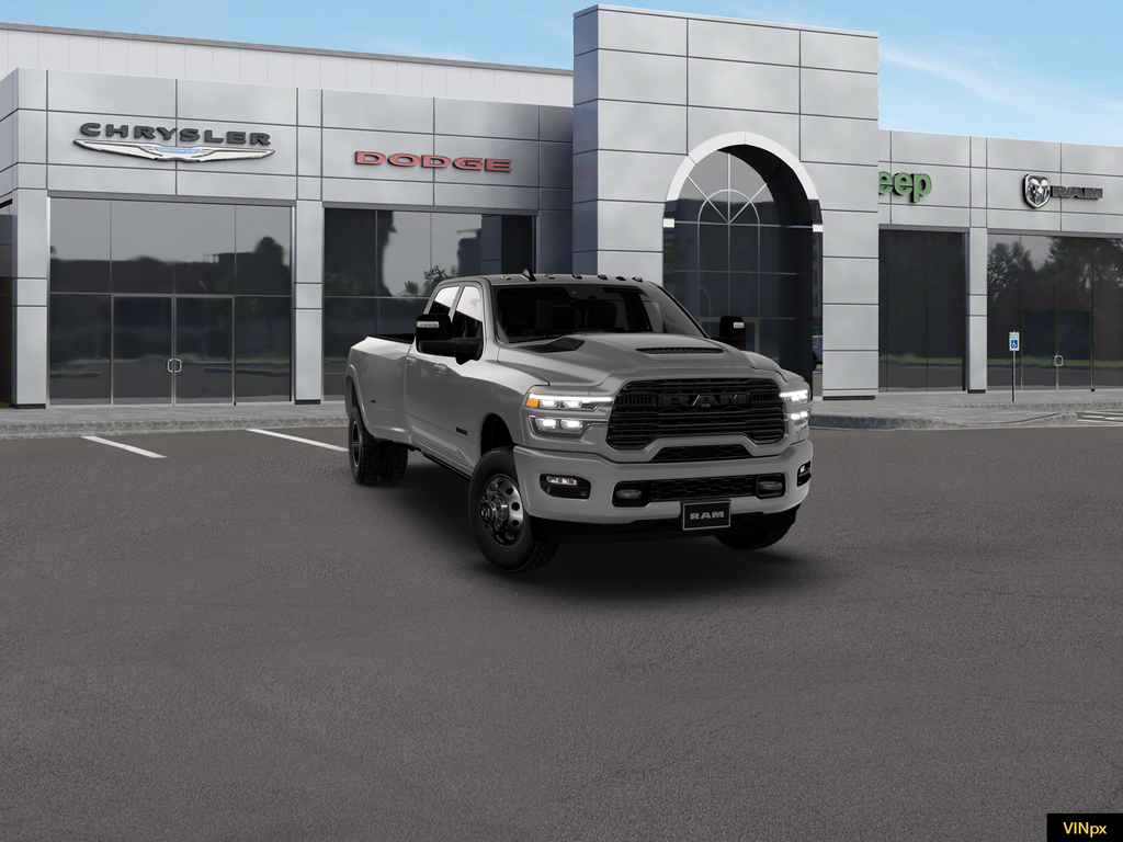 New 2026 Ceramic Gray Clear-Coat Exterior Paint RAM Laramie image 15