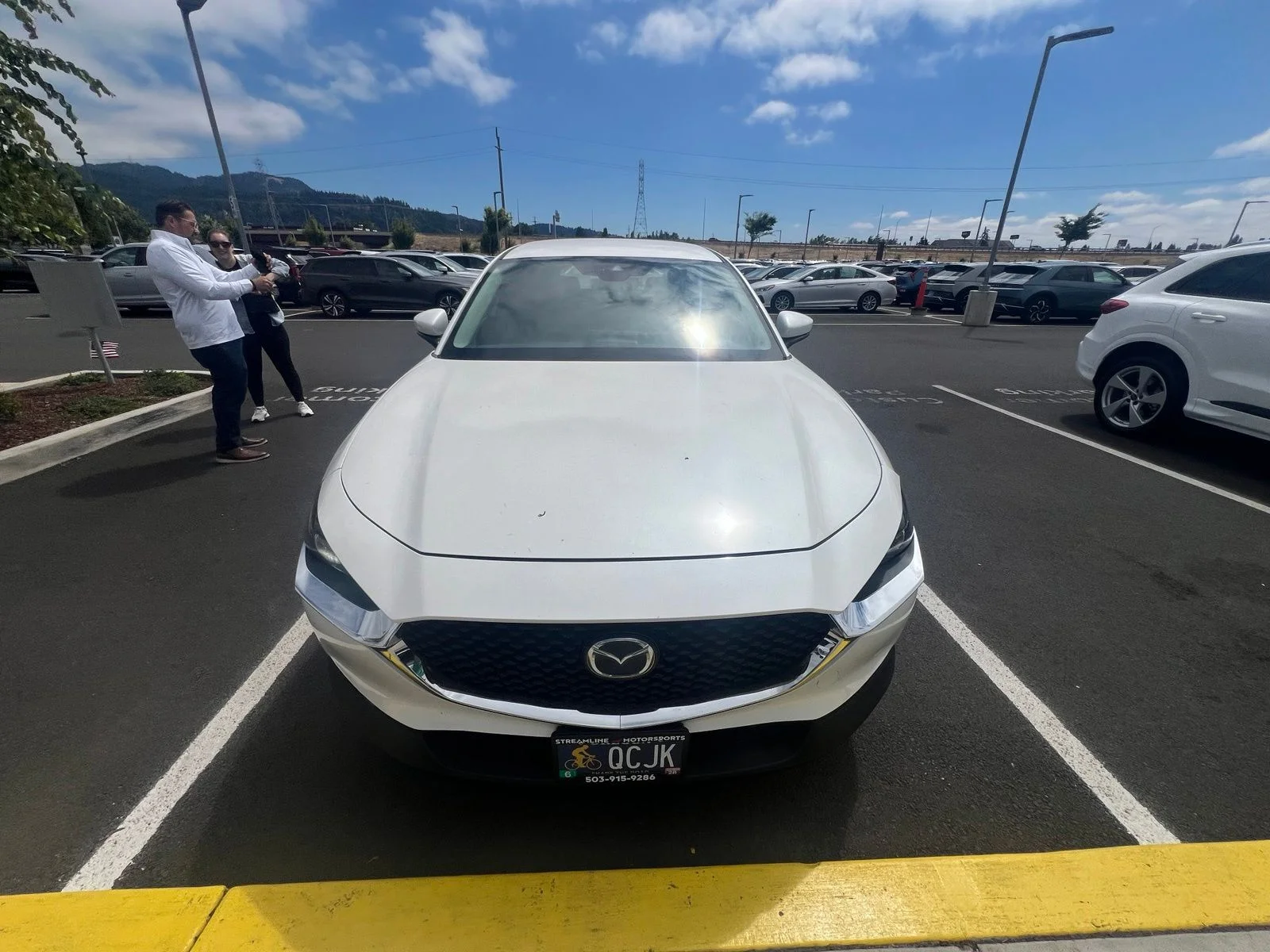 Used 2020 White Mazda S image 2